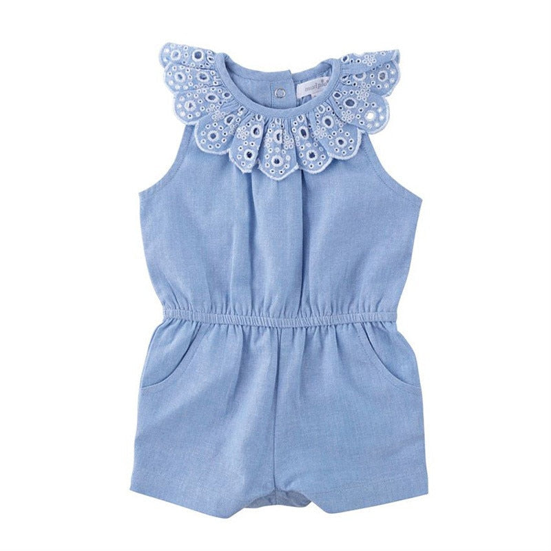 Off shoulder mini Jumpsuit for Mom-Daughter