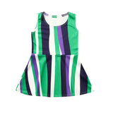 Multicolor Striped Mother Daughter Dress